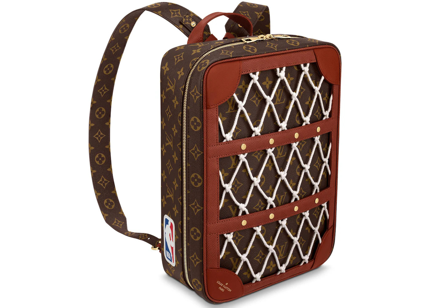 Louis Vuitton x NBA Legacy Shoes Box Backpack Monogram Brown - 2