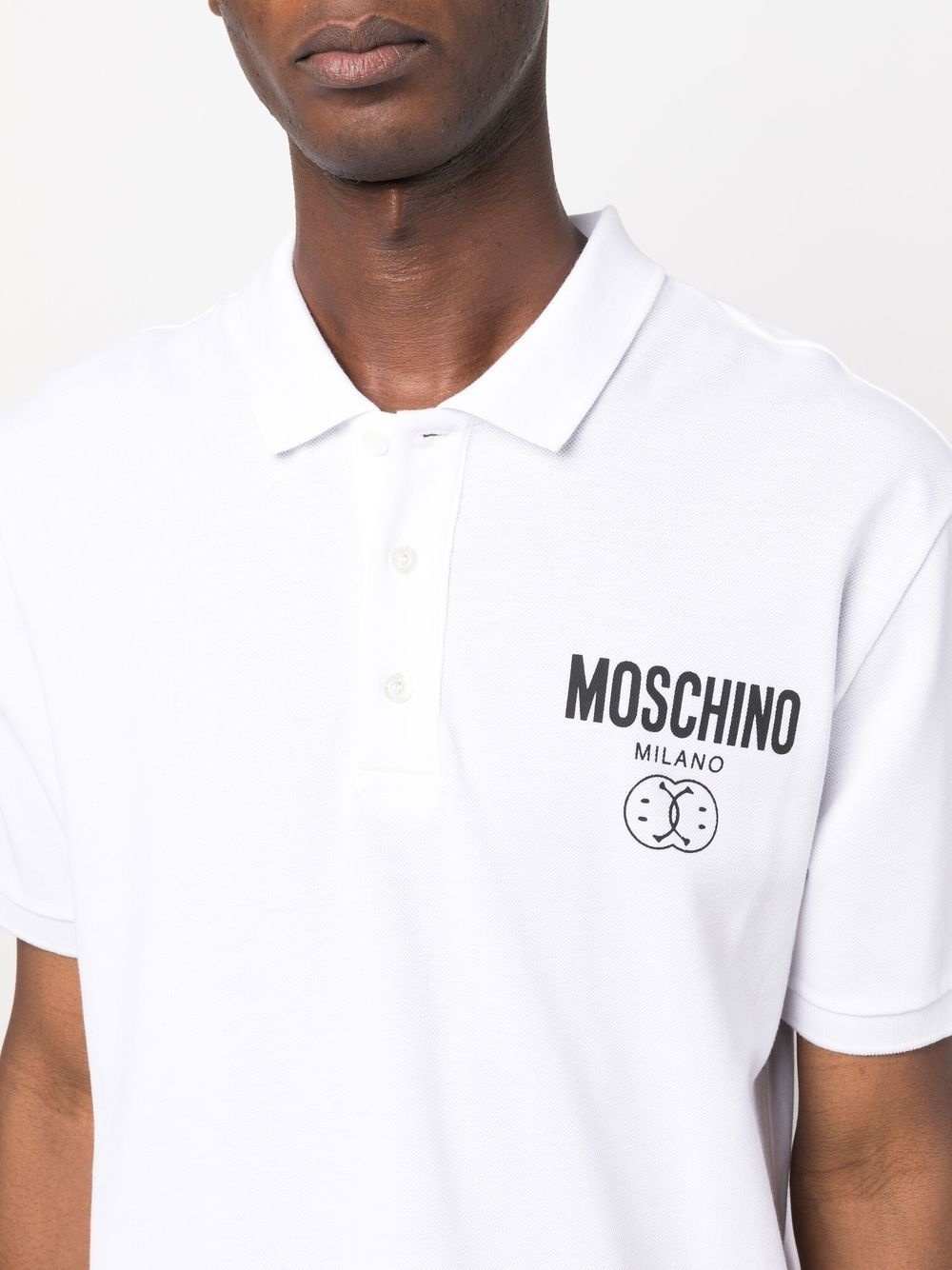 Milano logo-print polo shirt - 5