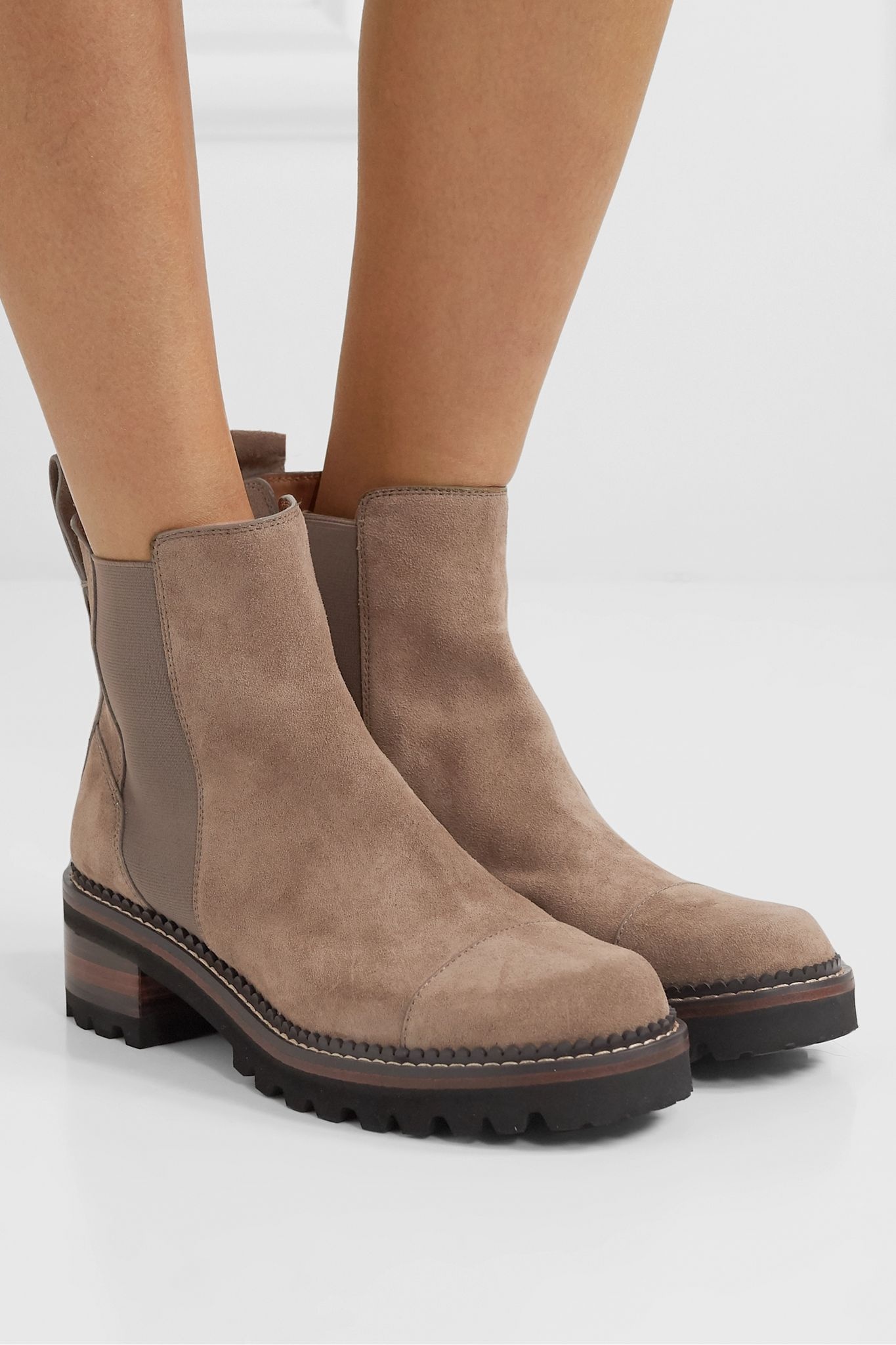 Suede Chelsea boots - 2