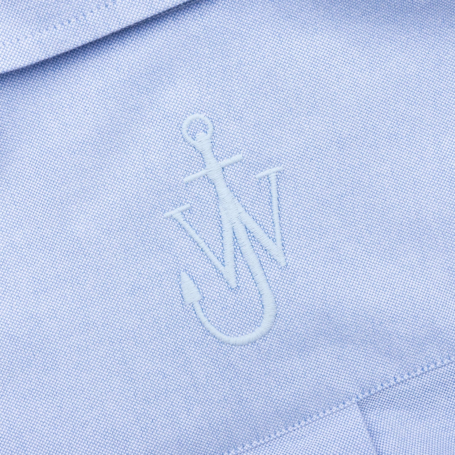 ENAMEL BUTTON OVERSIZED SHIRT - LIGHT BLUE - 5