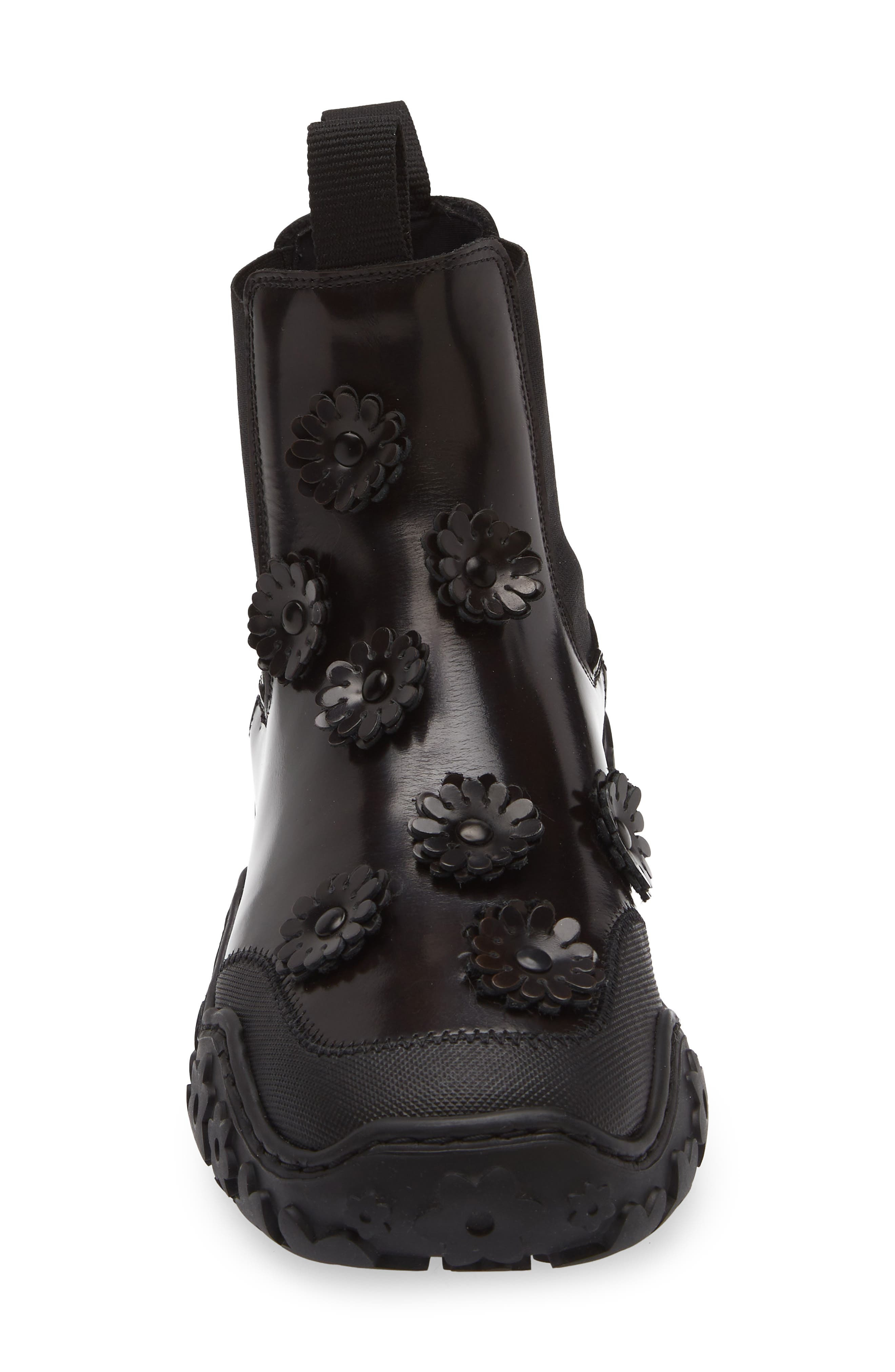 Cecilie Bahnsen Binley Floral Embellished Chelsea Boot in Brown at Nordstrom - 4