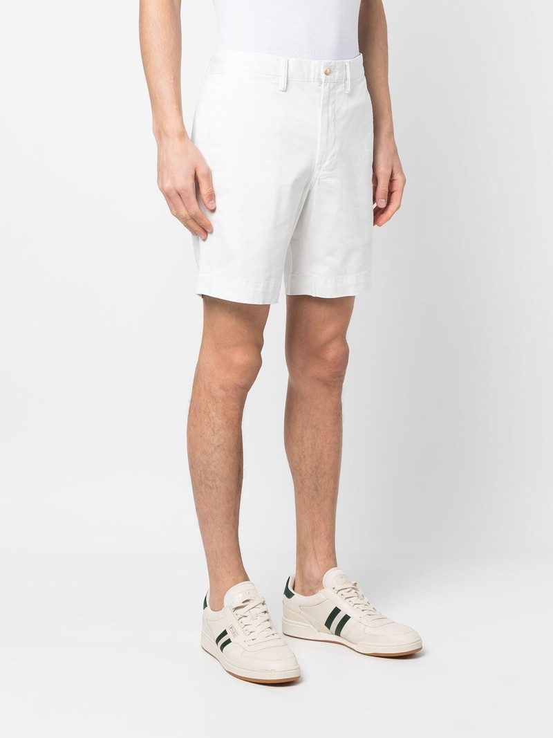 logo patch chino shorts 3