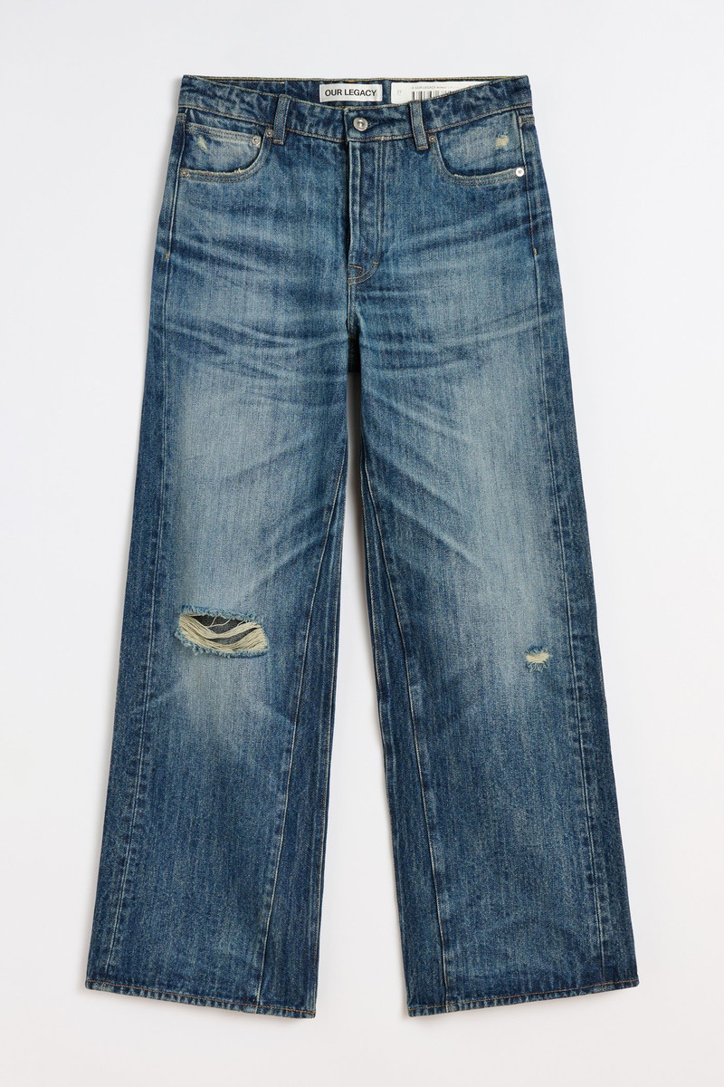 Treble Cut Road Worn Rope Twill 1