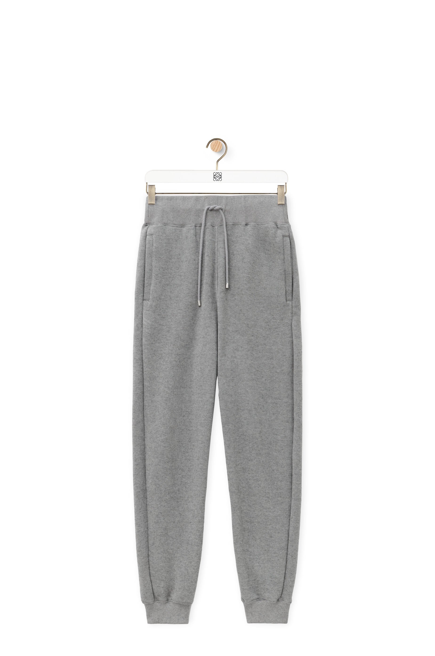 Sweatpants in cotton and cashmere - 1
