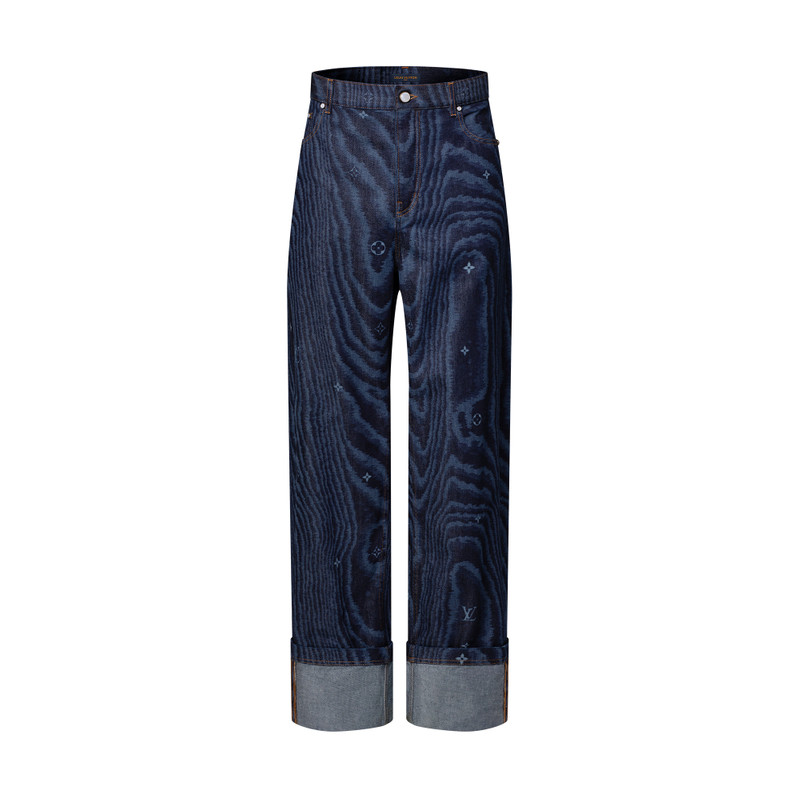 Cuffed Denim Skate Pants 1