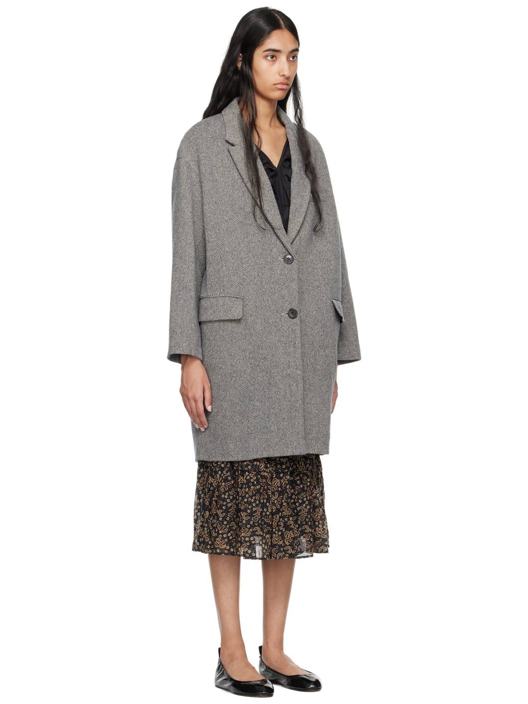 Black & Beige Limiza Coat - 2