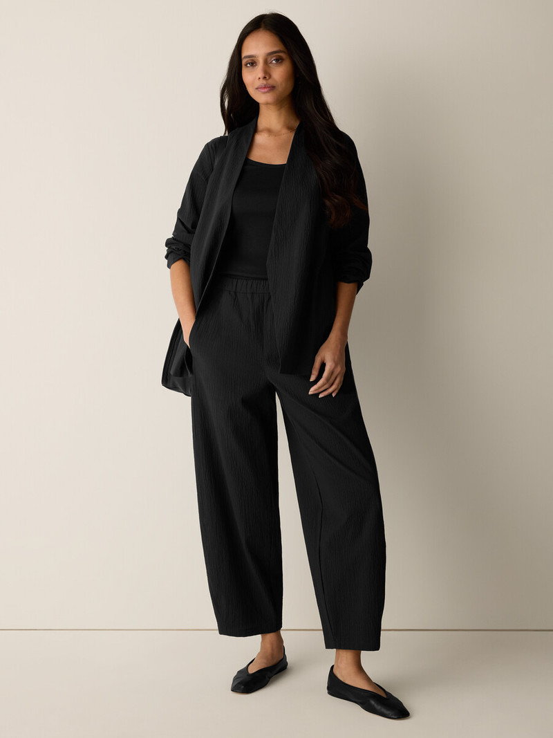 Organic Cotton Pucker Angled Jacket 3