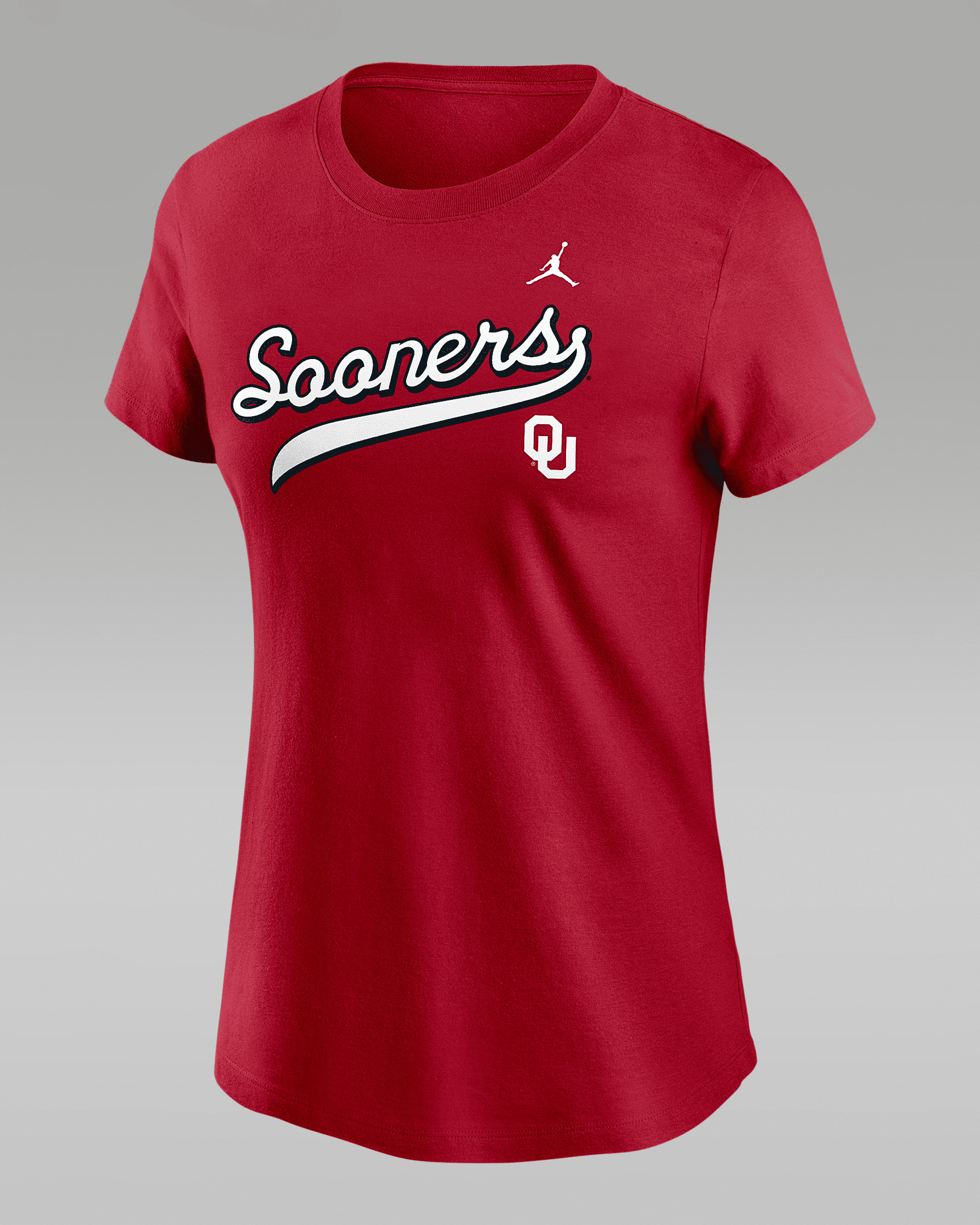 Oklahoma Athletic Prep Arch Local Script Women's Nike College T-Shirt - 1