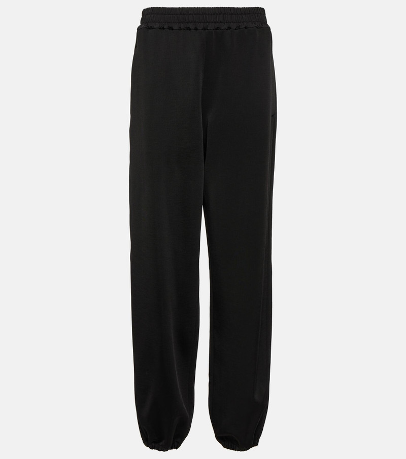 Wool-blend sweatpants - 1