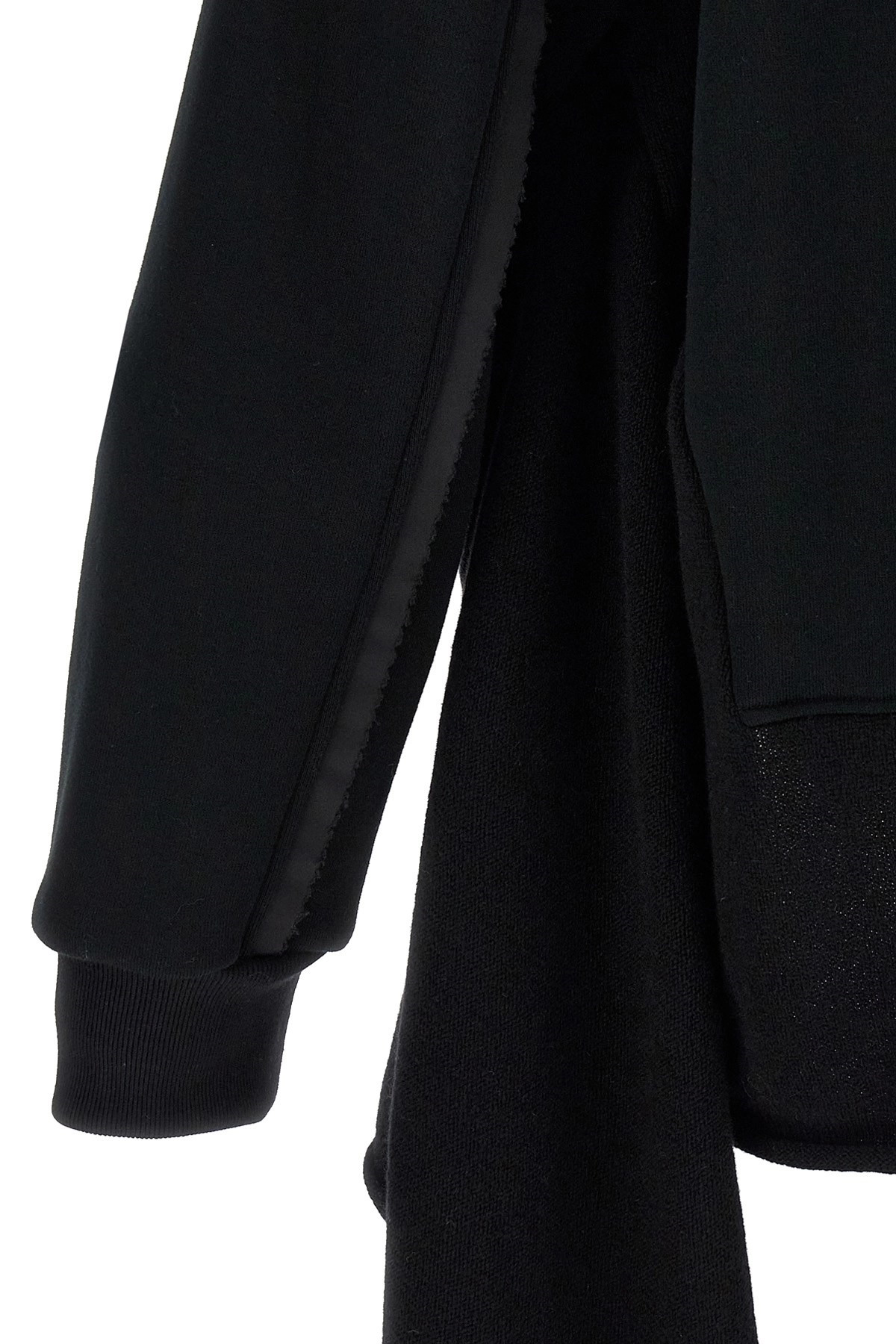 Two-material hoodie - 4