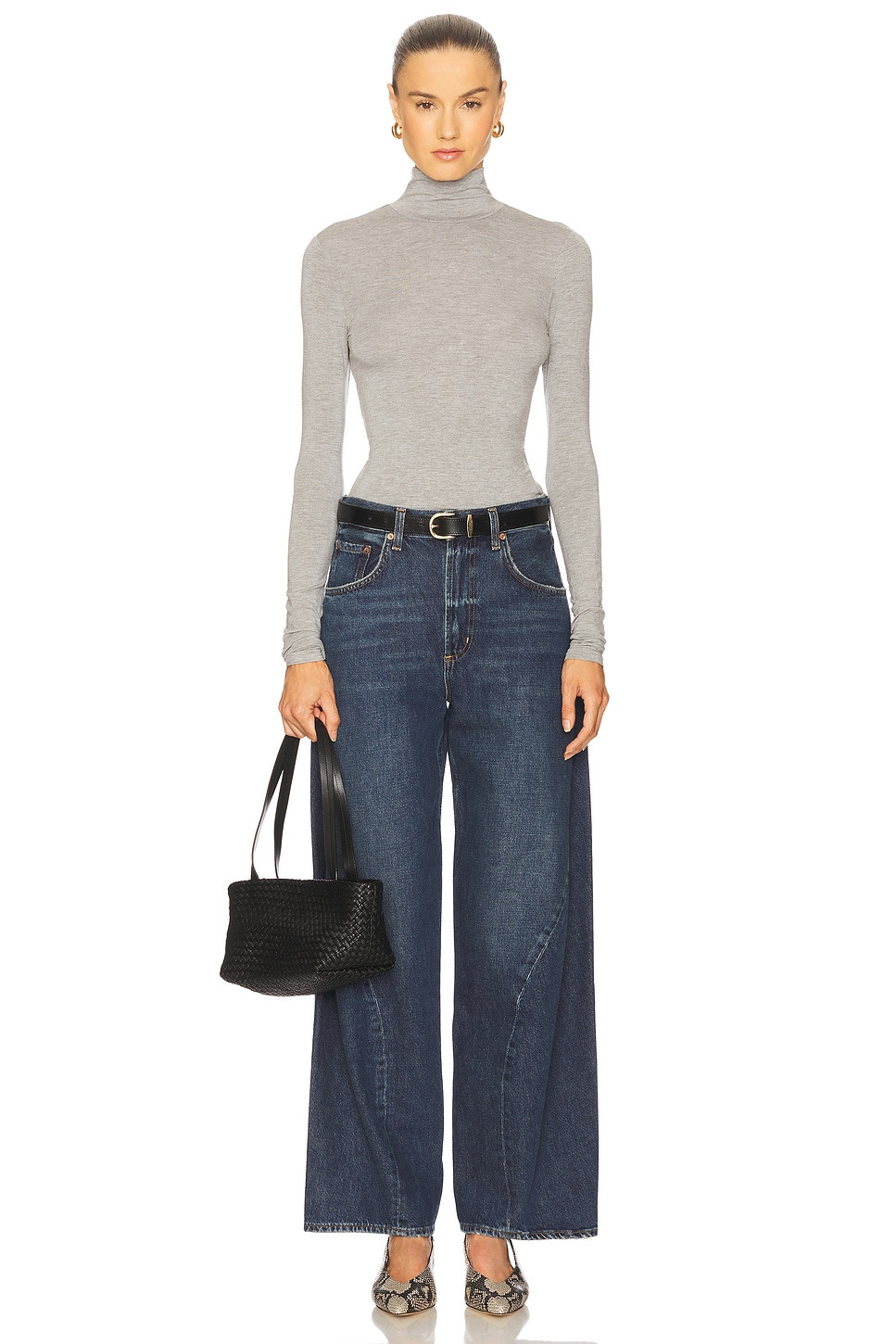 Twist Wide Leg Jeans - 5