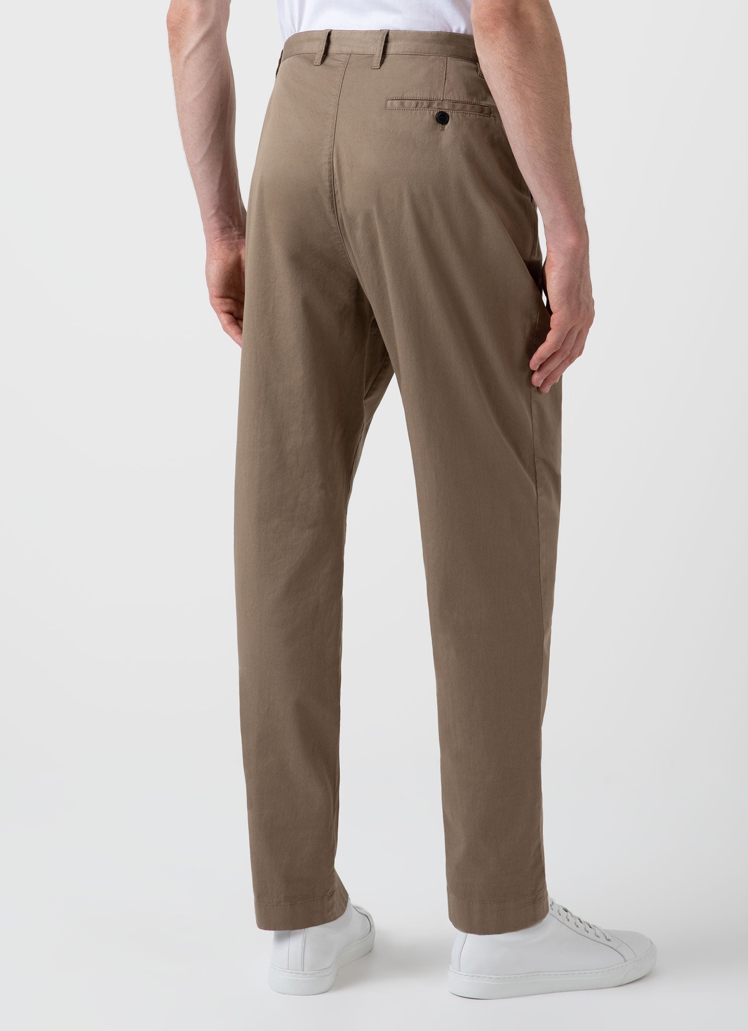 Pleated Twill Trouser - 4