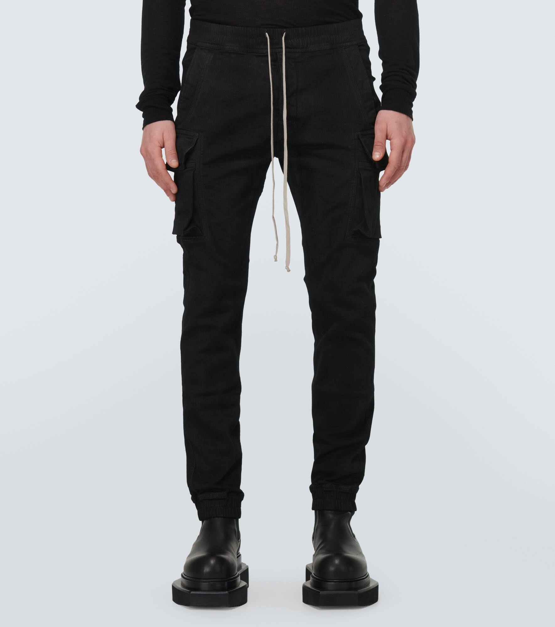 Mastodon denim cargo pants - 3