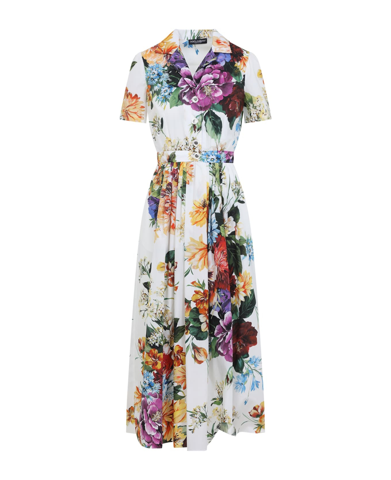 Cotton Midi Dress - 2