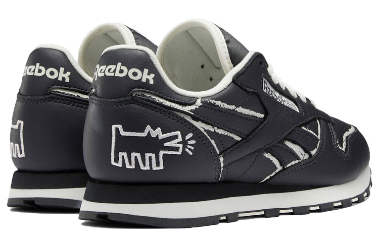 Reebok Keith Haring x Classic Leather 'Dog Blackboard Chalk Drawing' GZ1456 - 4