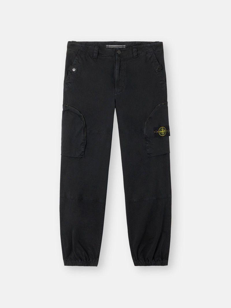 3100004 STRETCH ORGANIC BROKEN TWILL COTTON 'OLD' EFFECT 1