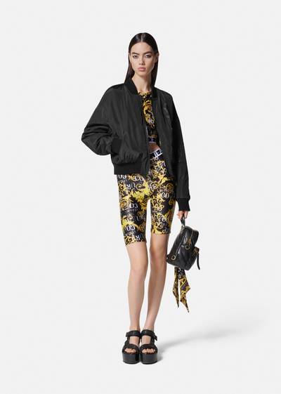 VERSACE JEANS COUTURE Reversible Logo Couture Bomber Jacket outlook