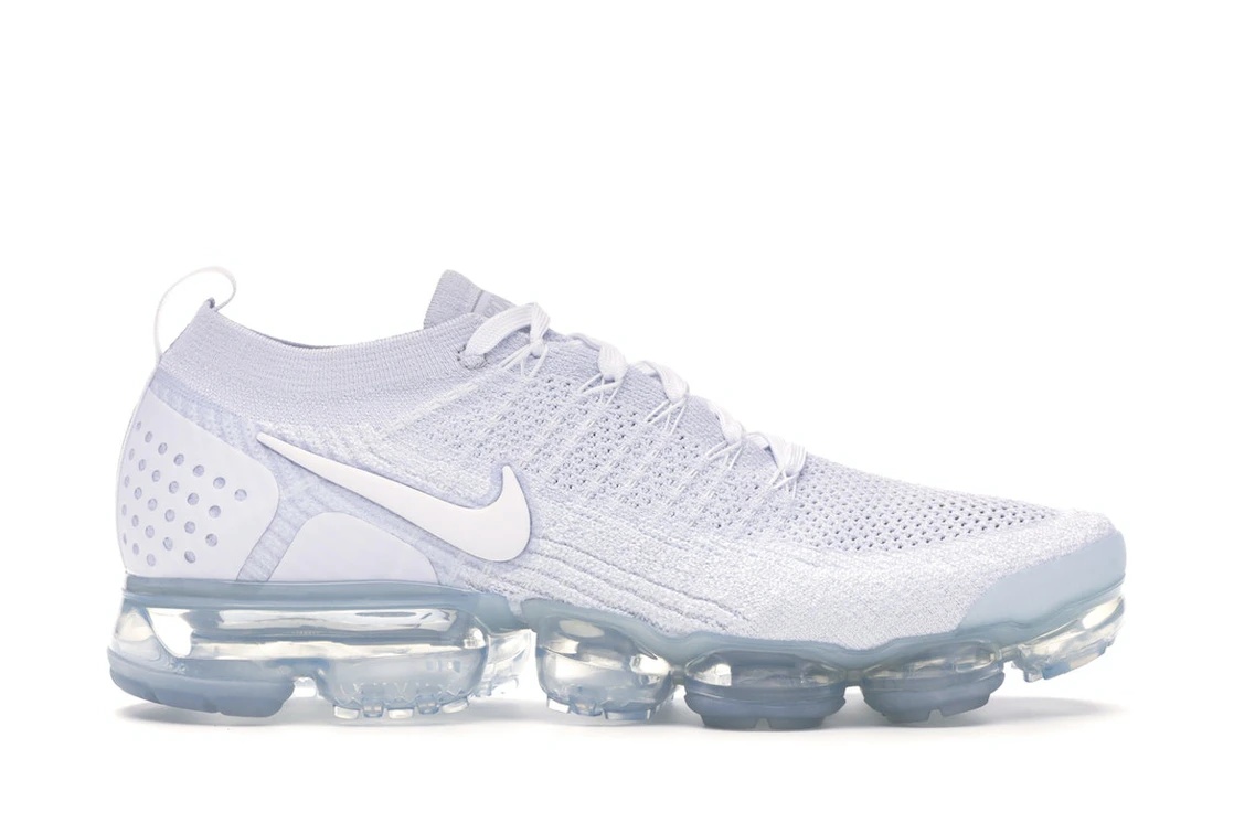 Nike Air VaporMax Flyknit 2 White Pure Platinum - 1