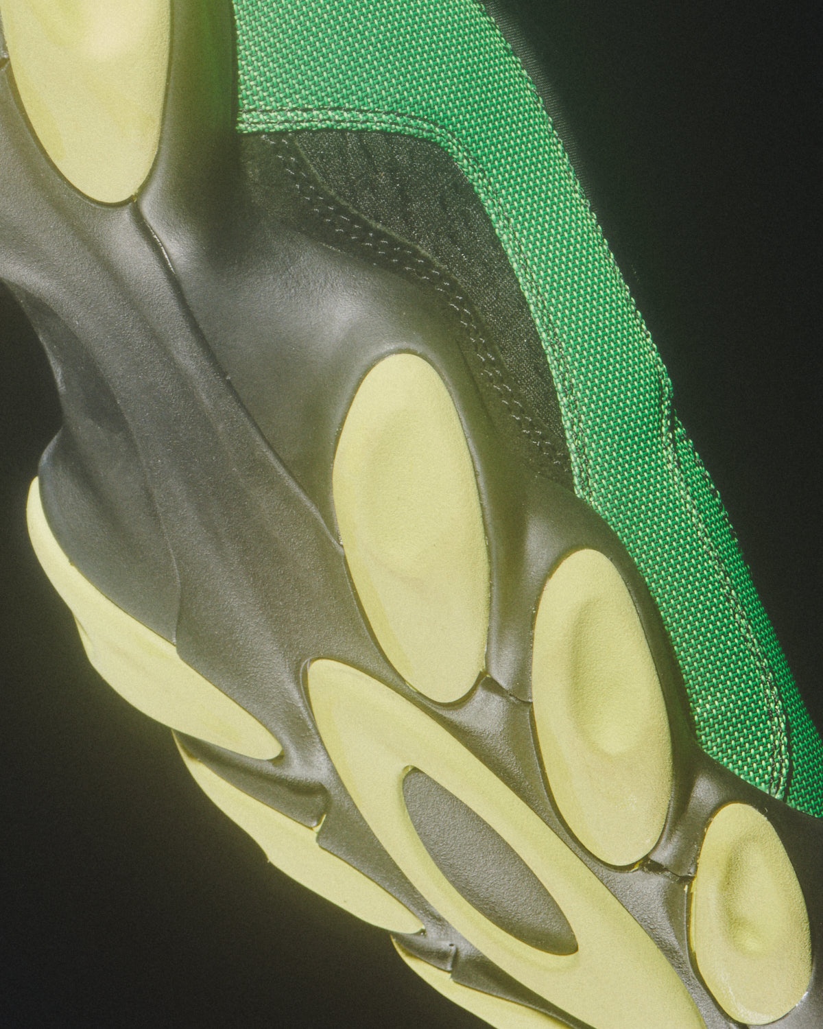 Oakley Factory Team Flesh Sandal - Green/Lemon - 7