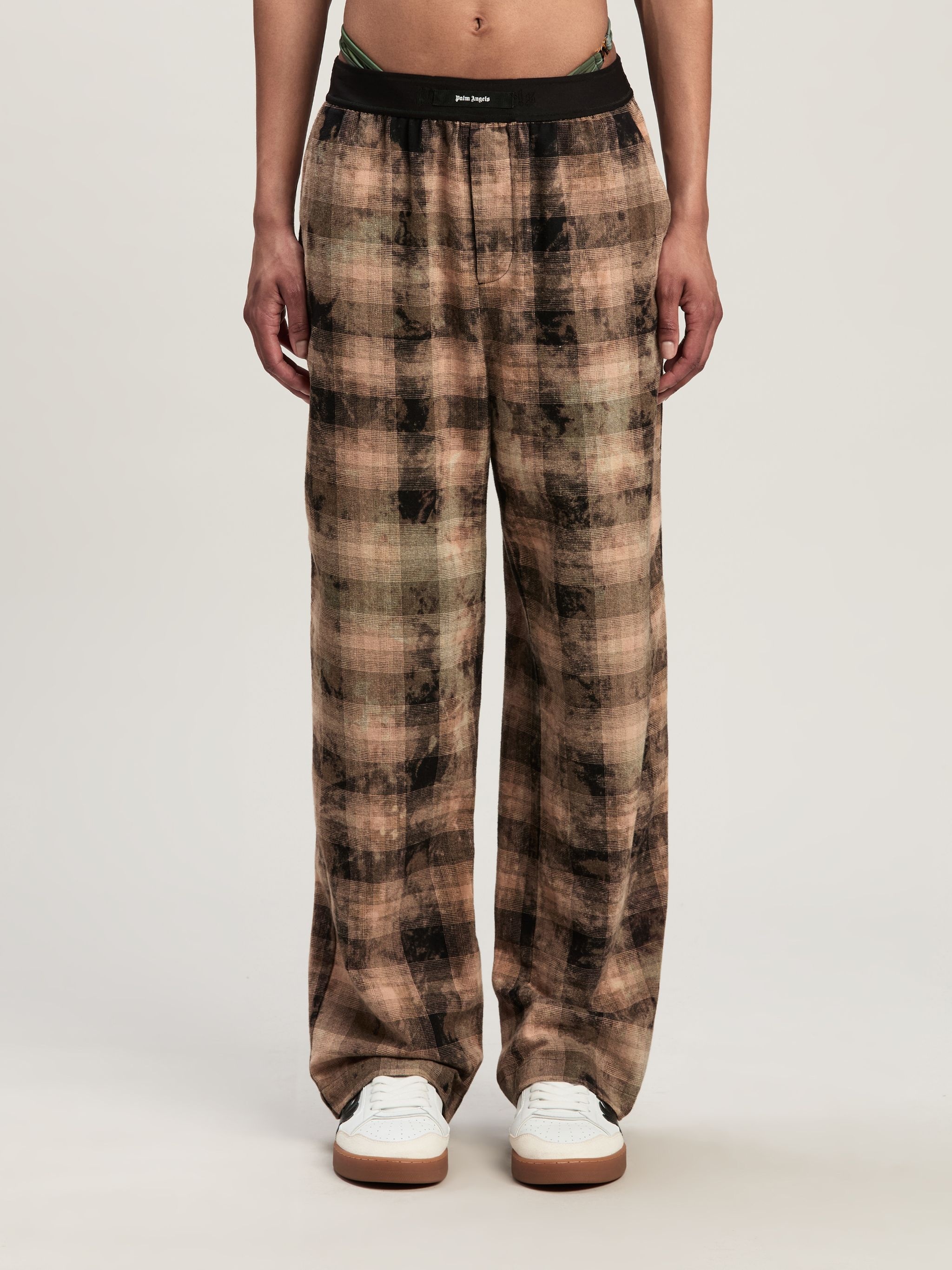 Curved Logo Pajama Pants - 3