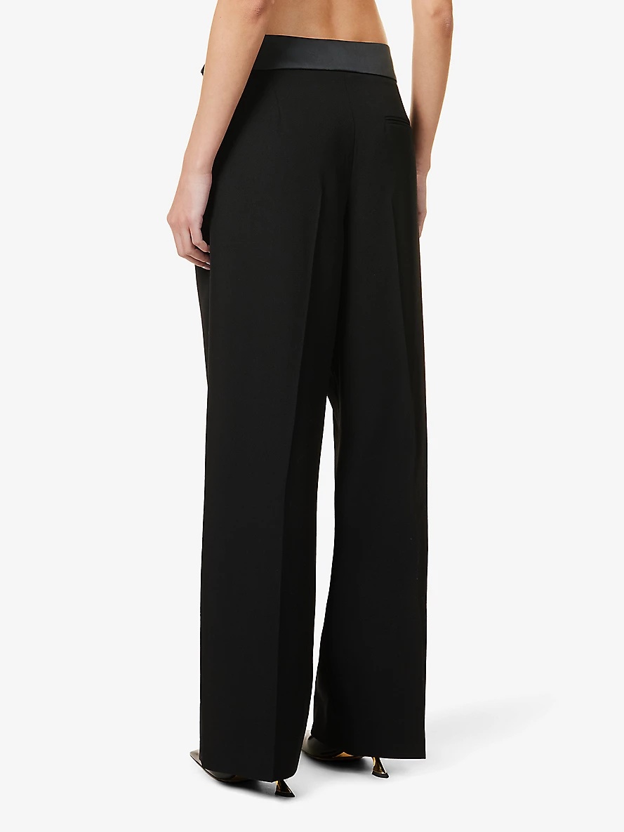 Stella McCartney Tamara cropped trousers - Black