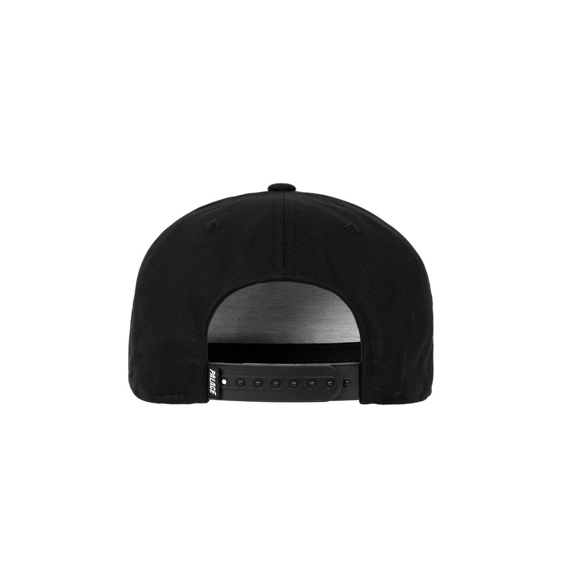 PALACE 09 P FRAME 5-PANEL SNAPBACK BLACK outlook