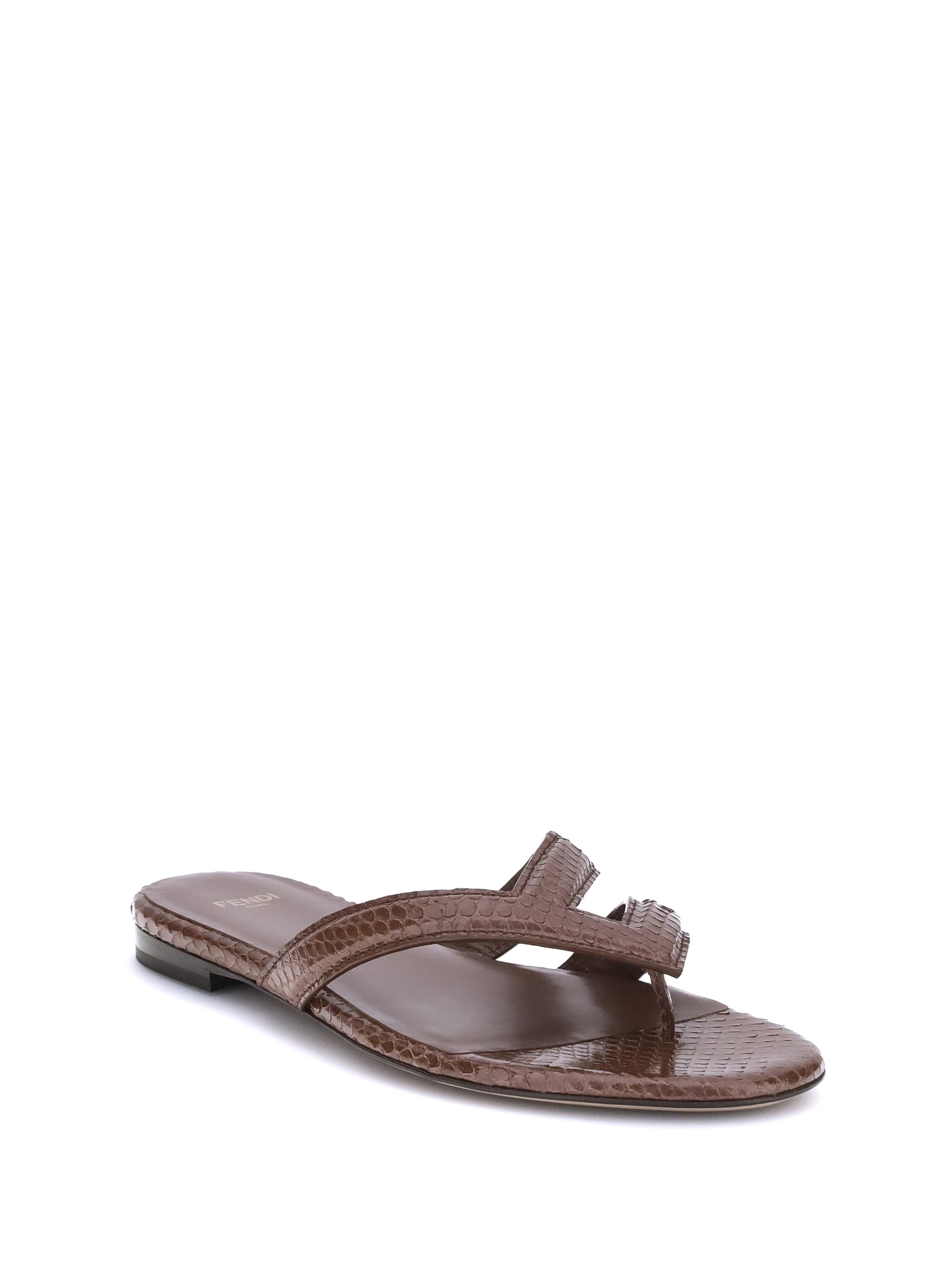 Fendi Women Infradito Ayers Sandals - 2