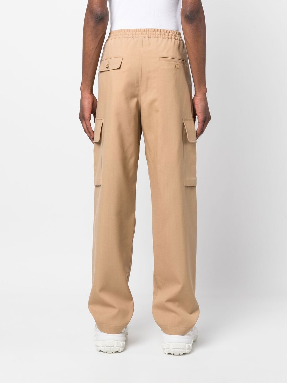 straight-leg cargo pants - 4