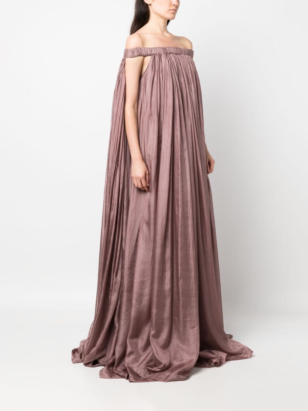 Medusa silk maxi dress - 3