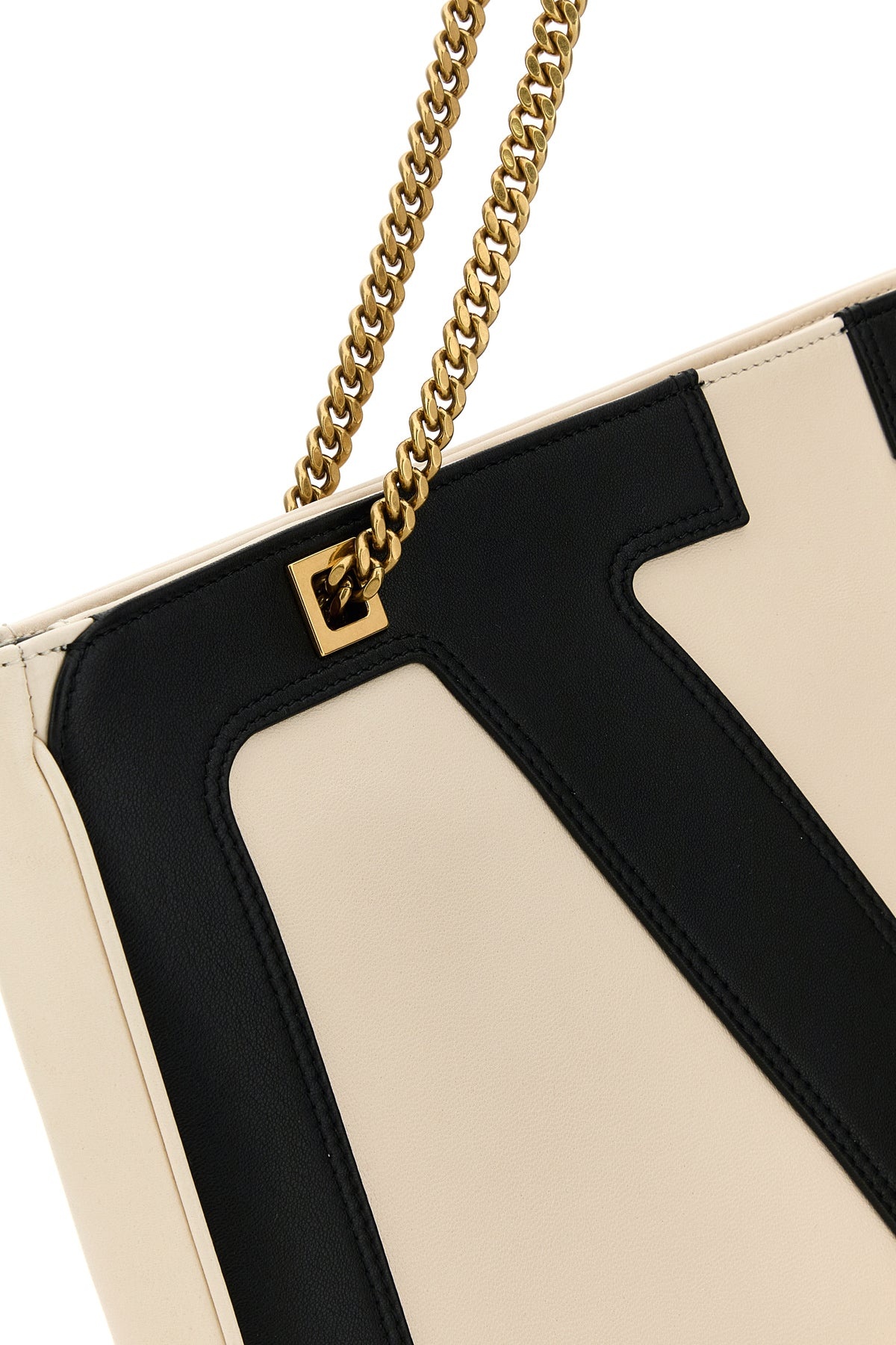 Sand leather medium Viva Superstar shopping bag - 4