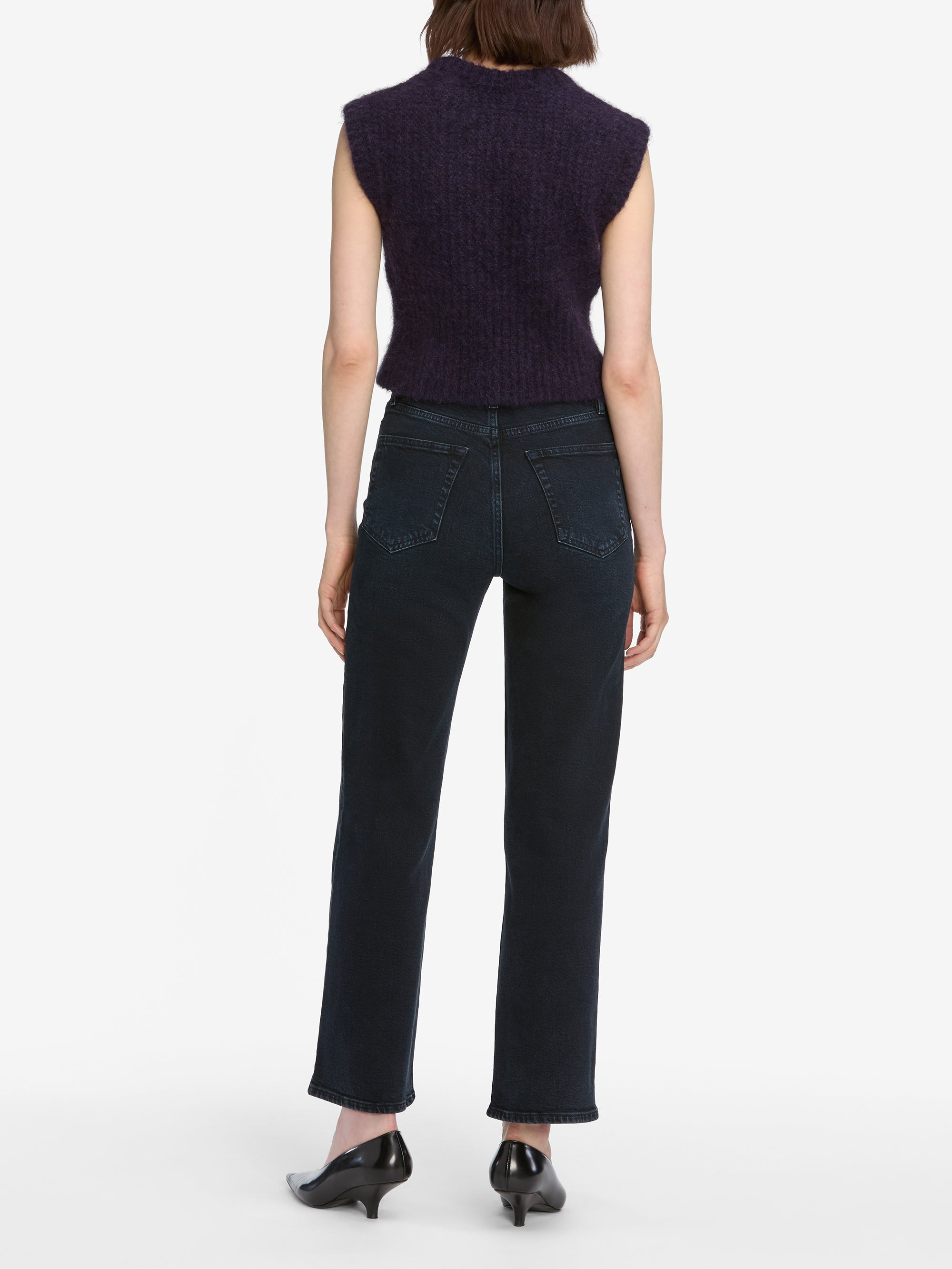 The Plush Vest in Royal Purple - 6