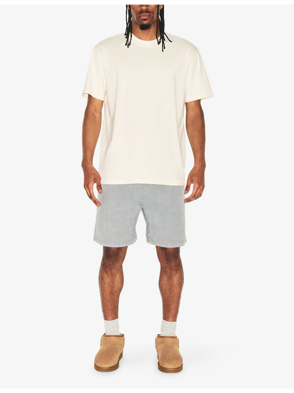 Crewneck Relaxed-Fit Heavyweight Cotton-Jersey T-Shirt - 2