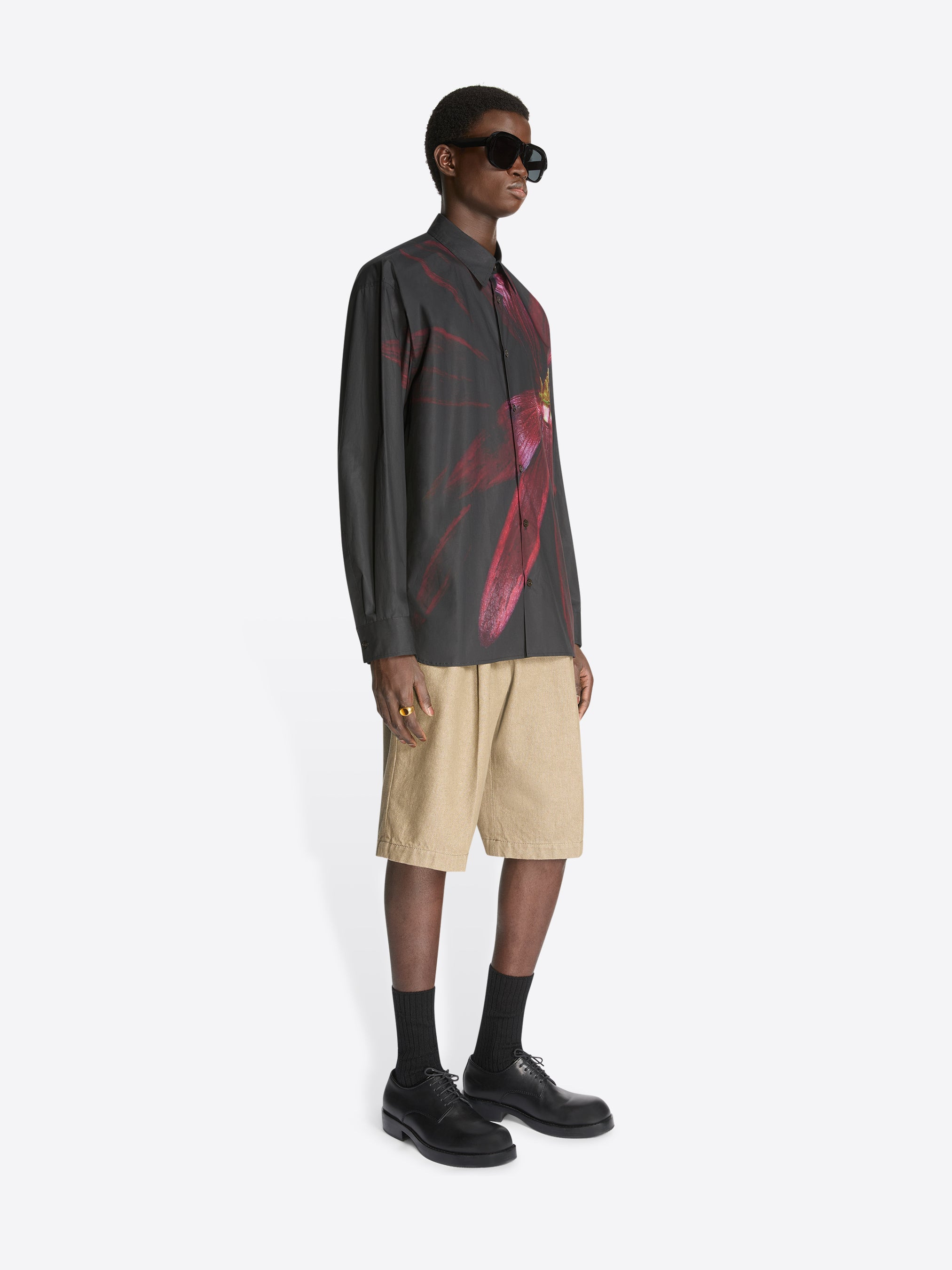 LOOSE COTTON SHIRT - 3