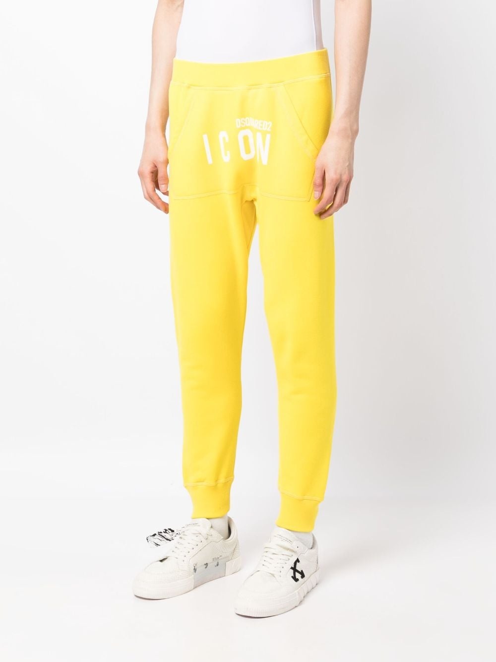 Icon-print track pants - 3