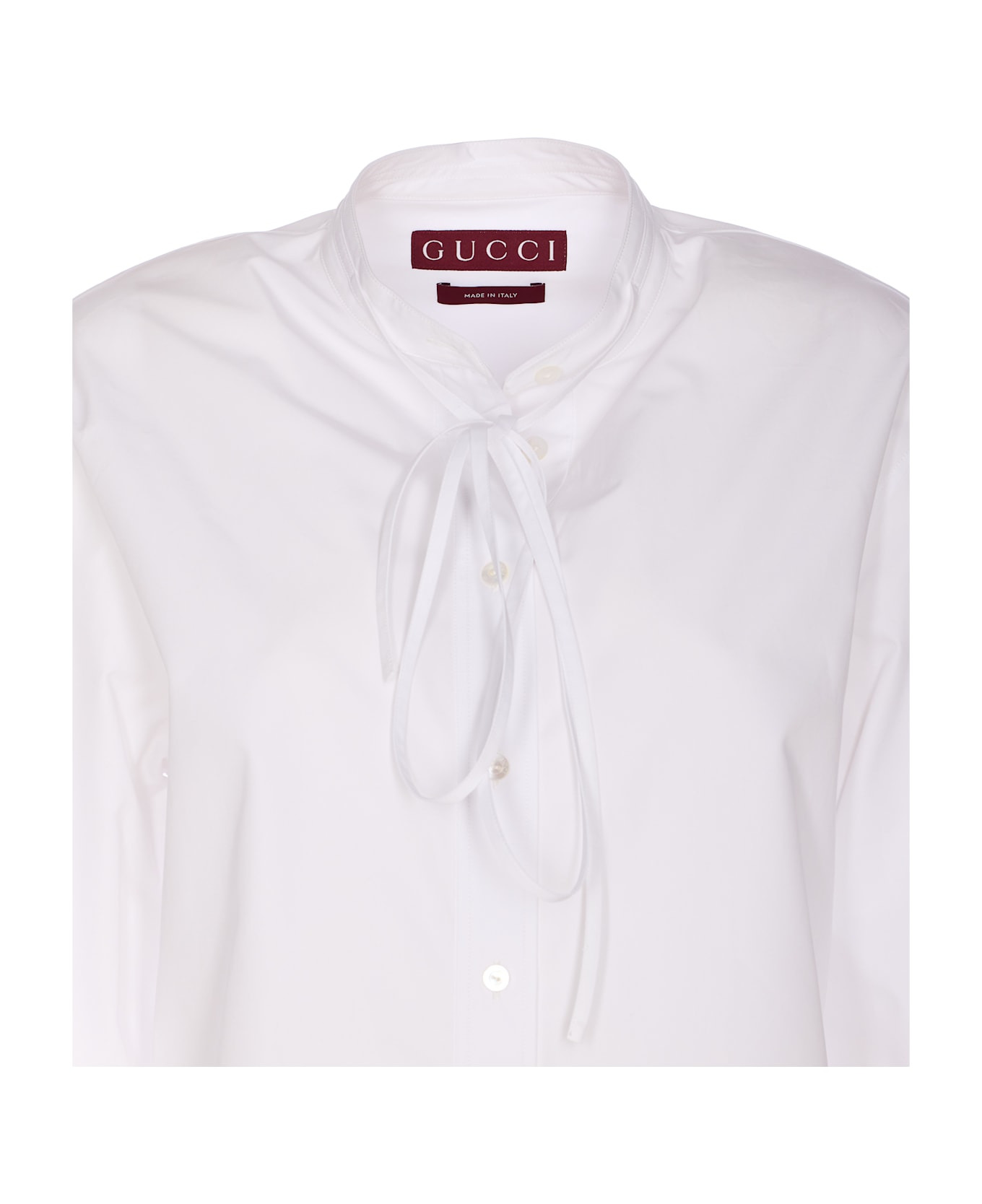 Cotton Poplin With Embroidery Shirt - 4