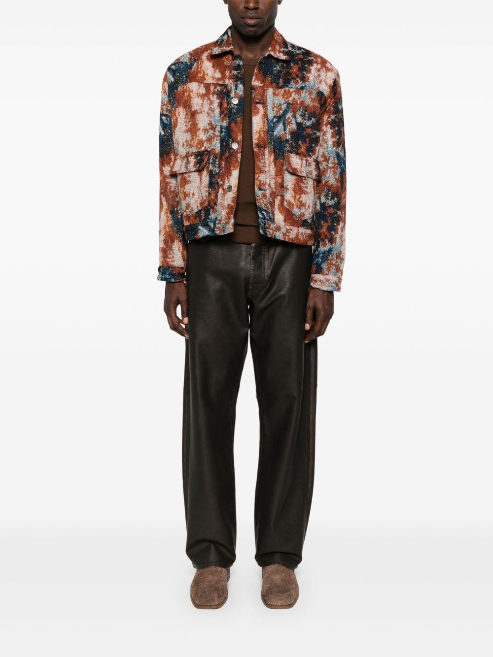straight-leg trousers - 2