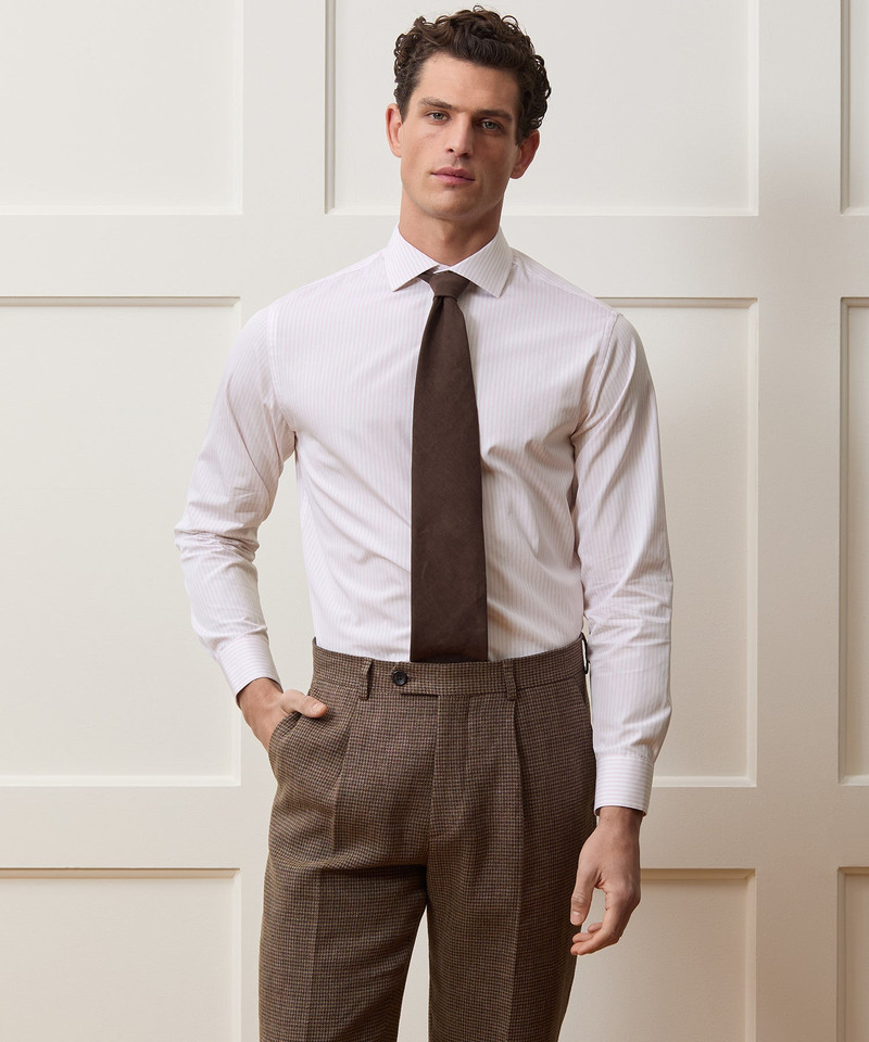 TODD SNYDER End-On-End Poplin Dress Shirt outlook