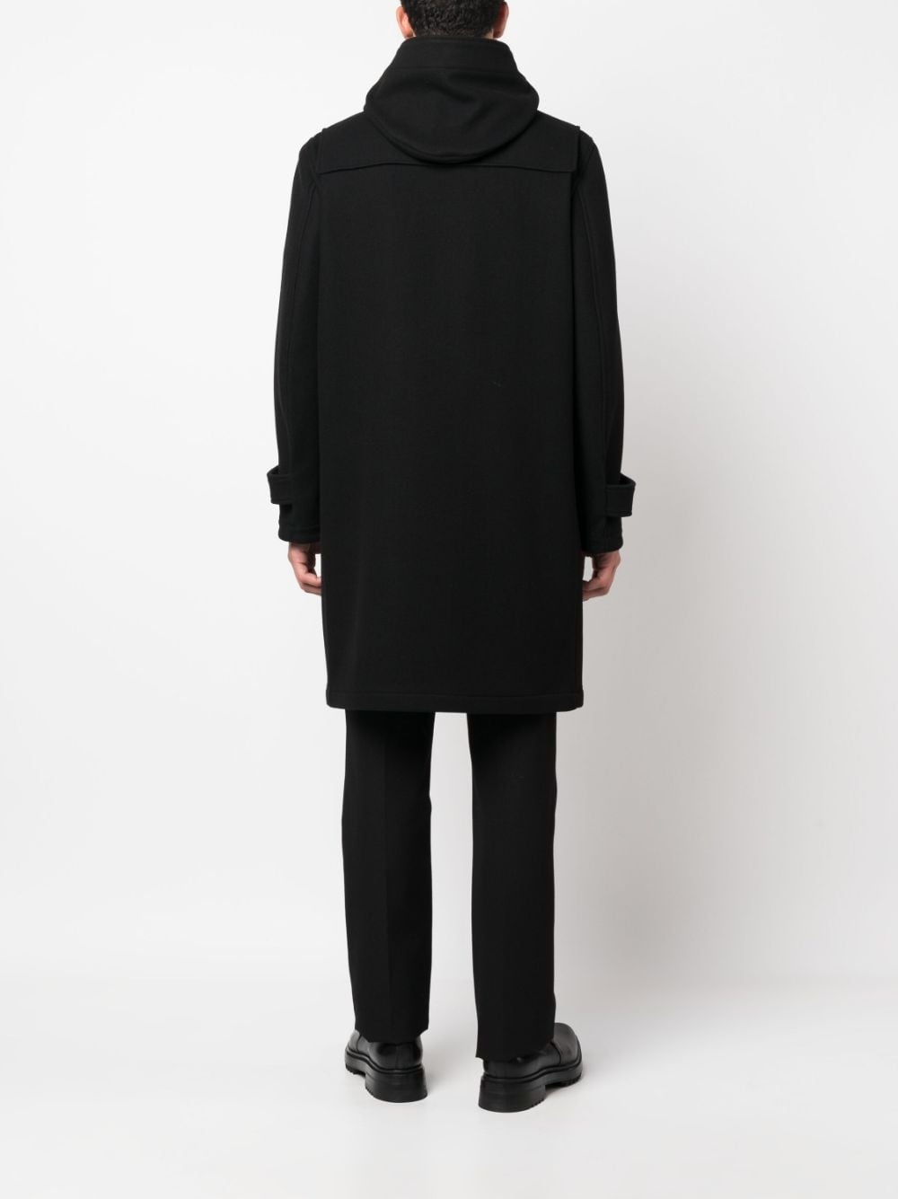hooded duffle coat - 4