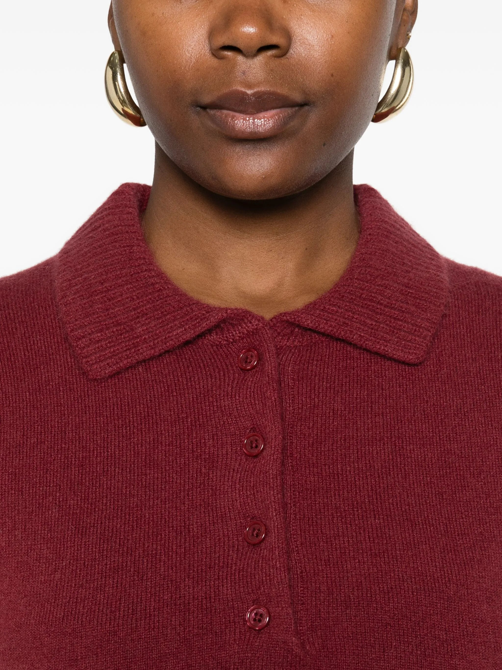short-sleeve polo top - 5