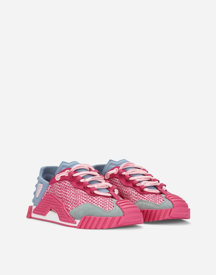Mixed-materials NS1 slip-on sneakers - 2
