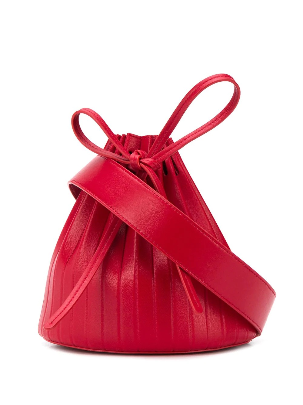 Mini Pleated bucket bag - 6