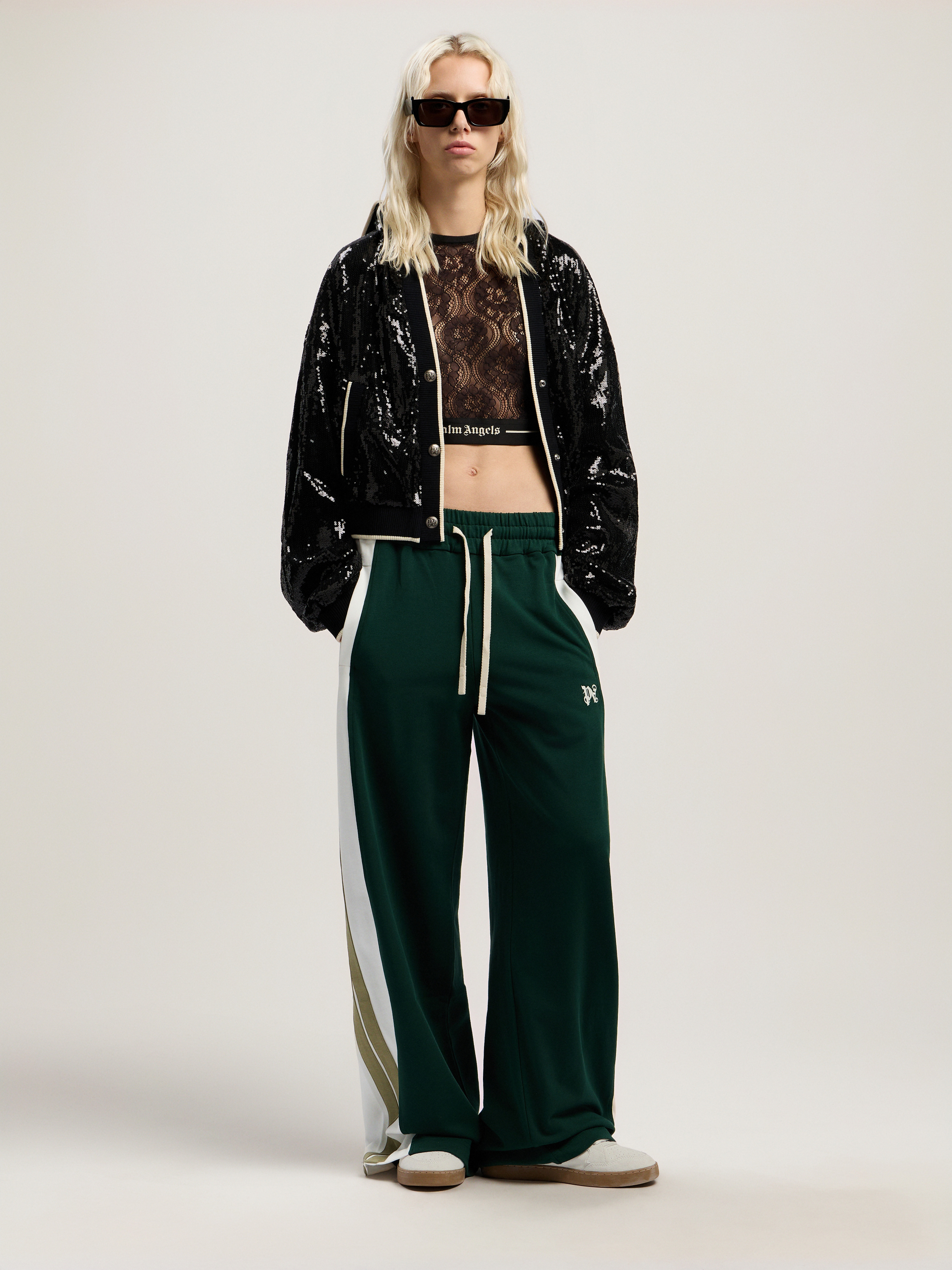 Classic Logo Lace Top - 2