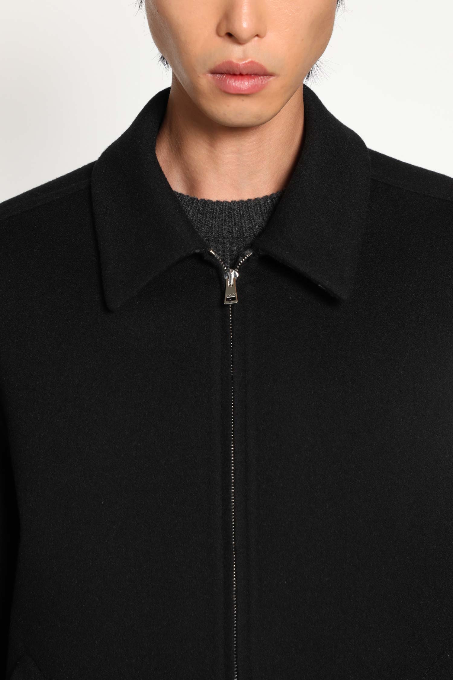 Wool Silk Overshirt - 4