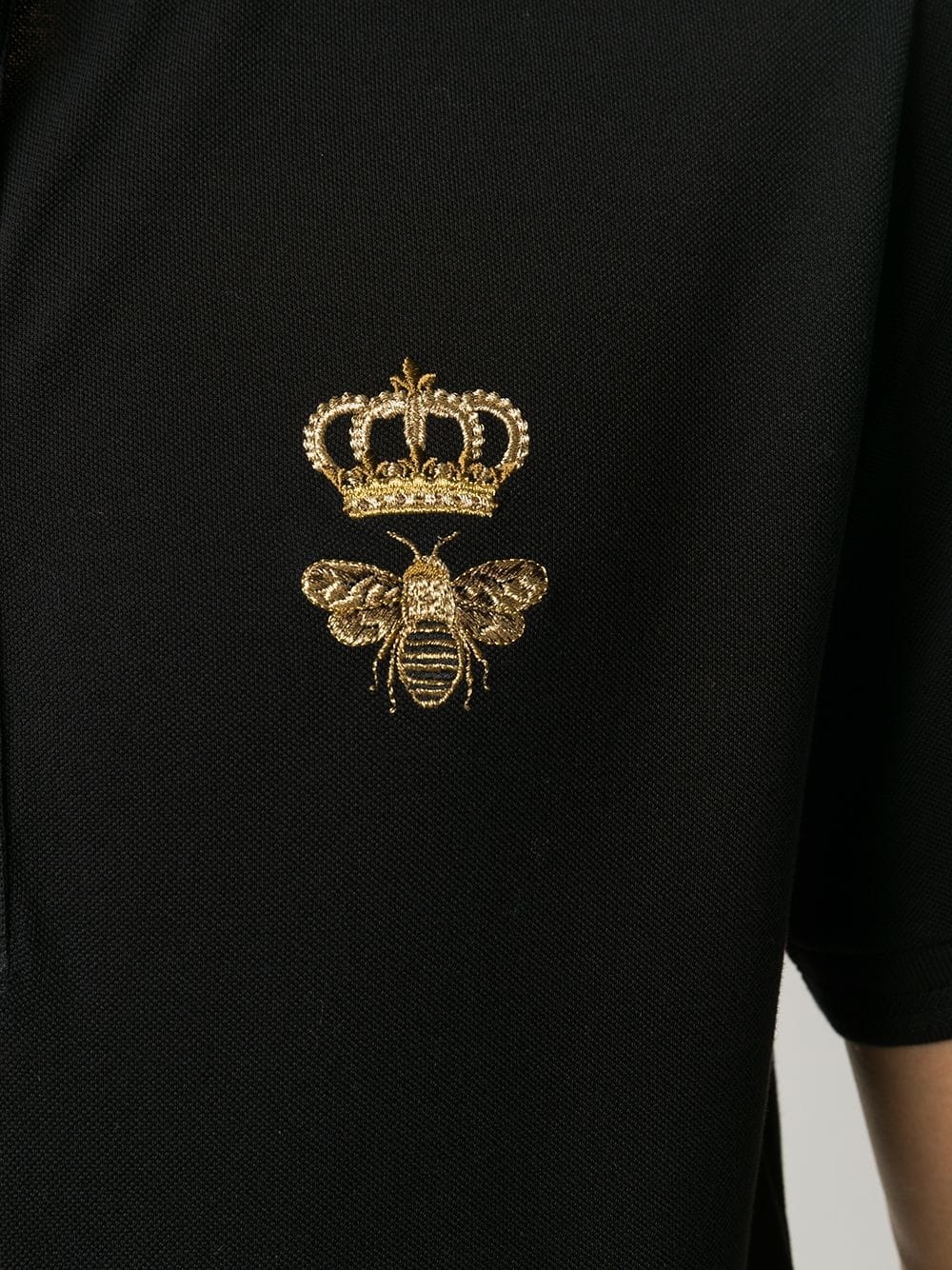 embroidered piqué polo shirt - 5