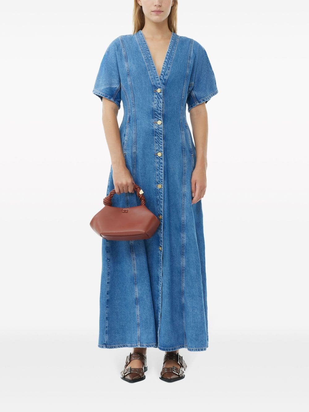 Future denim maxi dress - 2