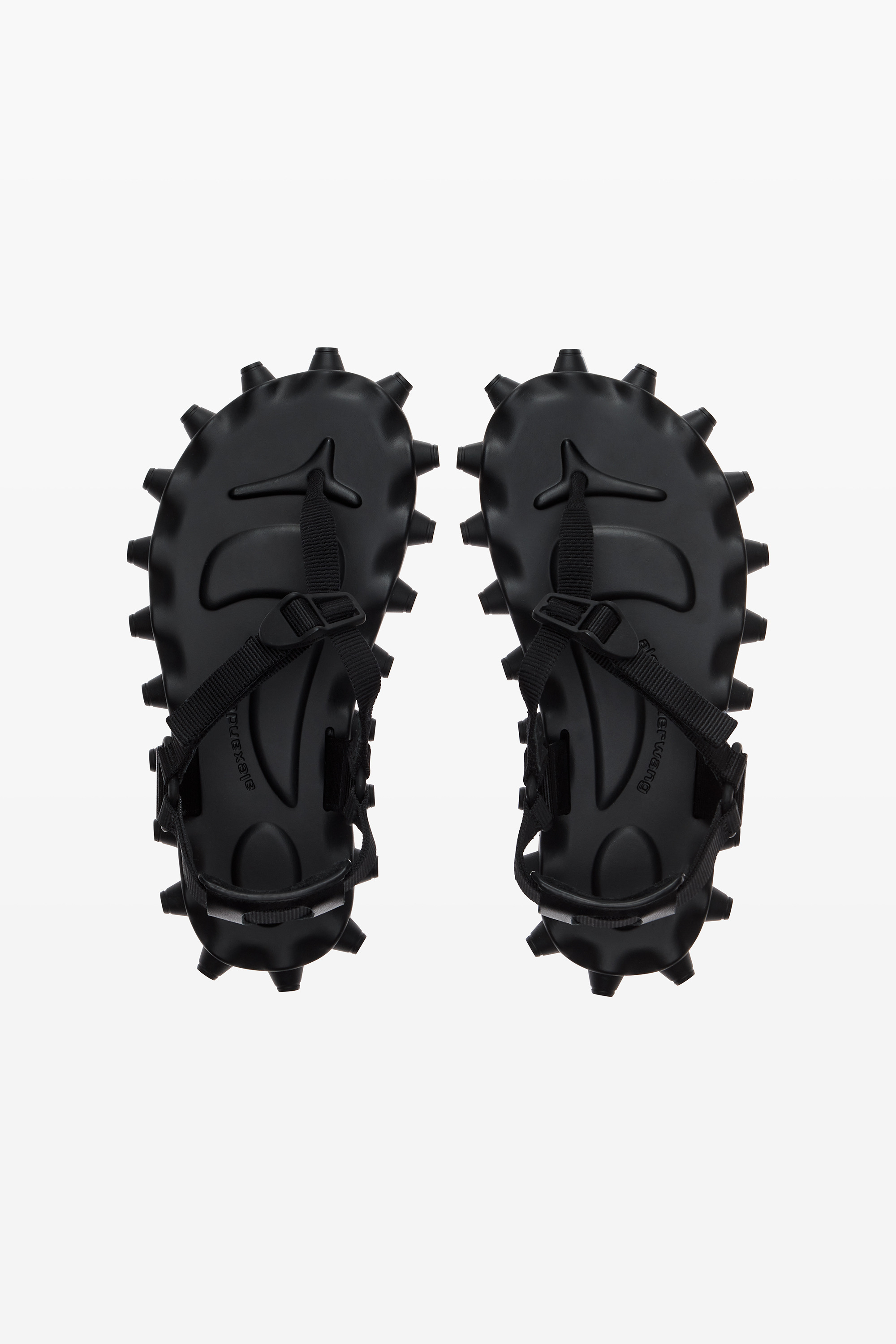 black rapture flip-flop sandals - 5