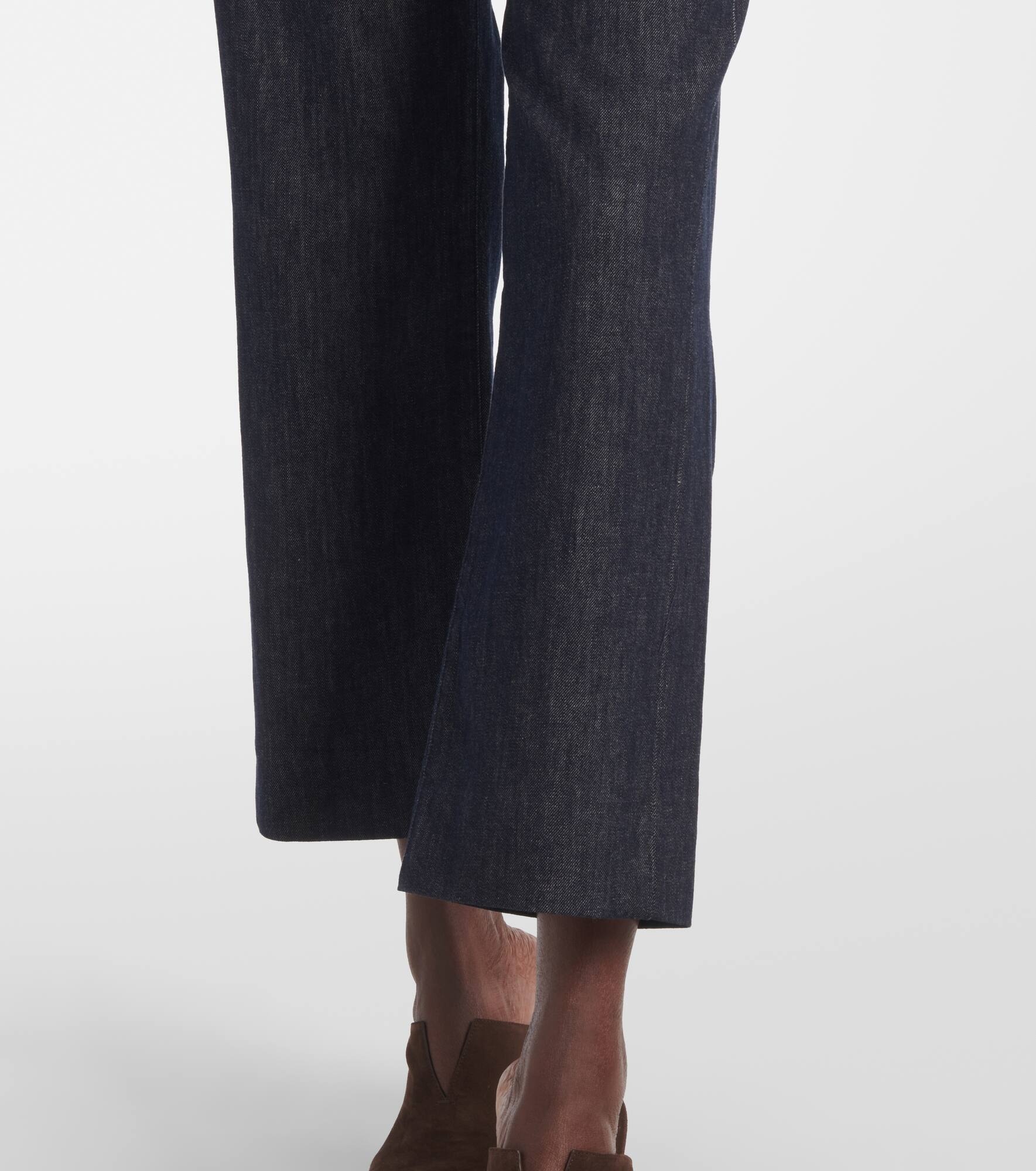 Terra high-rise straight jeans - 5