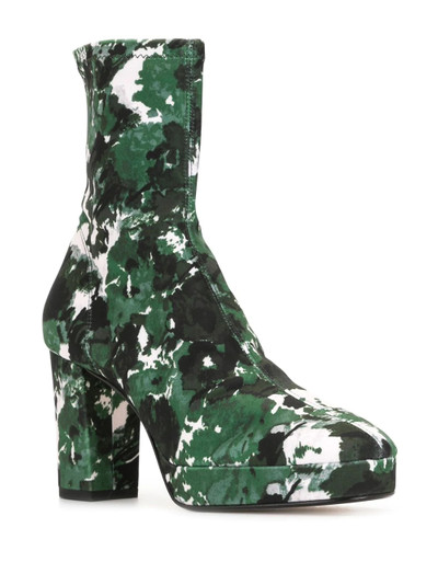 KENZO Glove Aquarelle platform ankle boots outlook