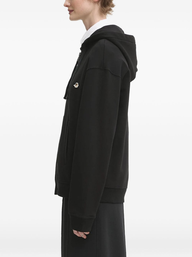 angels-patch zip-fastening hoodie 3
