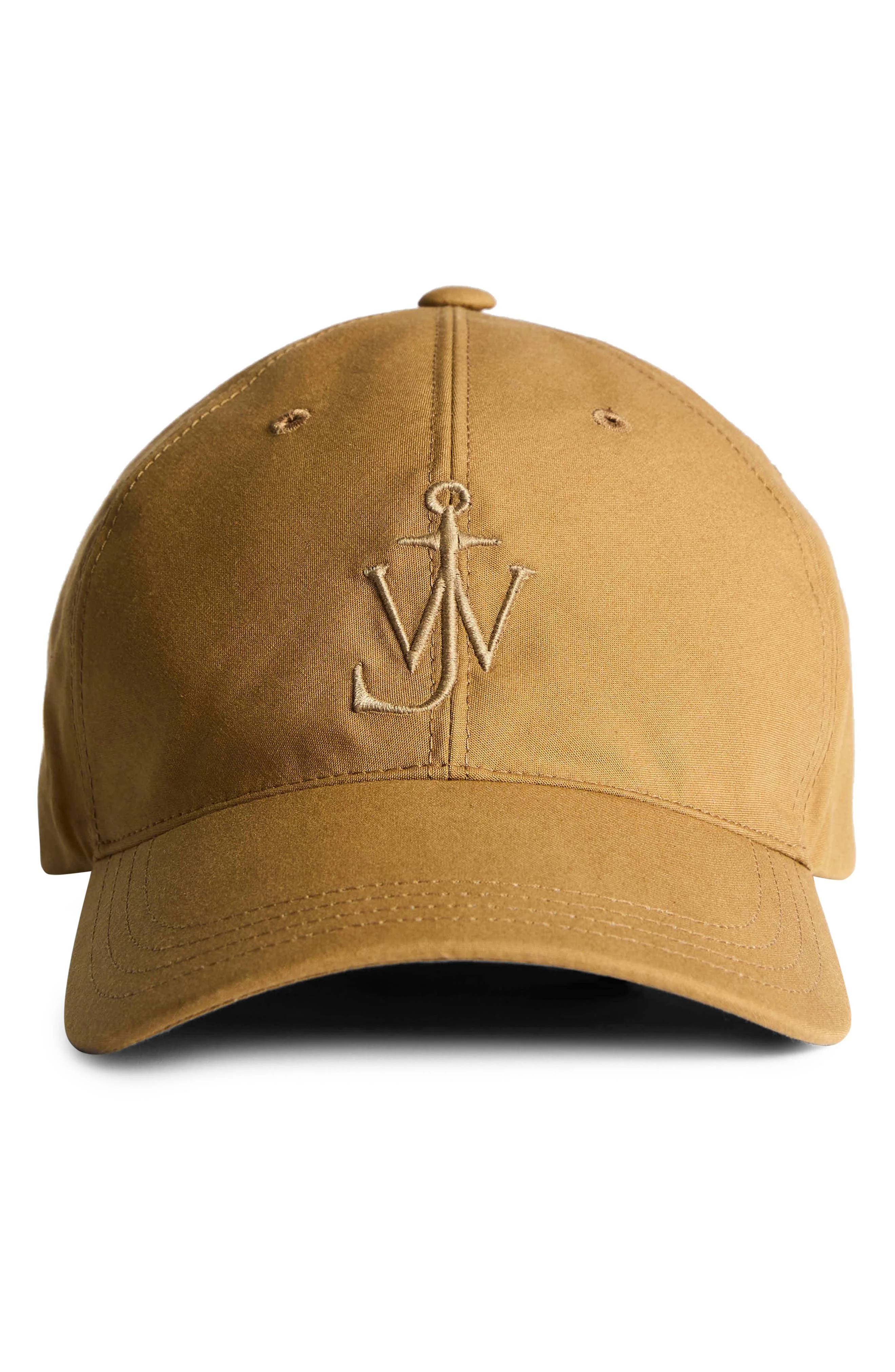 JW Anderson Embroidered Anchor Logo Baseball Cap in Beige at Nordstrom - 1